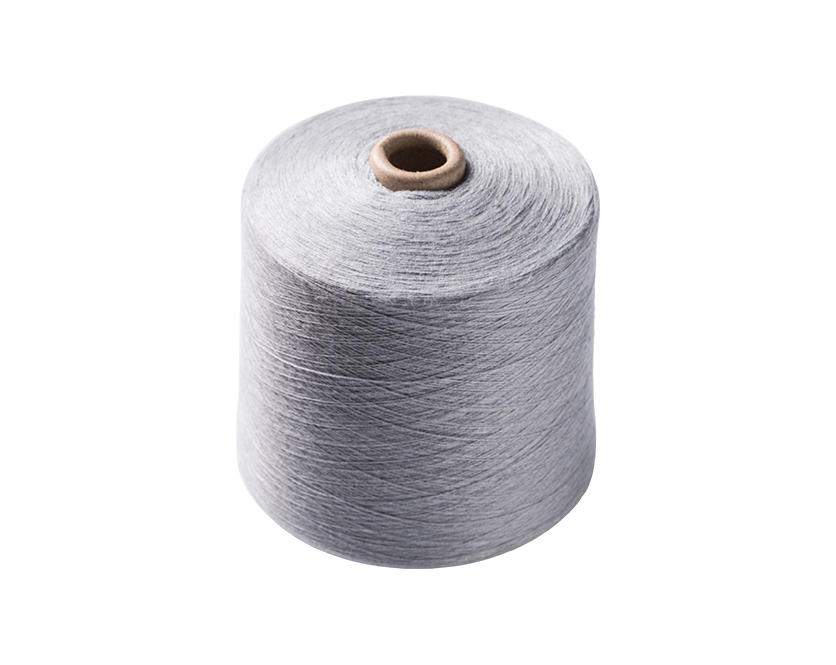 50% rayon,25% nylon,25% polyester, imtation rabbit hair core spun yarn